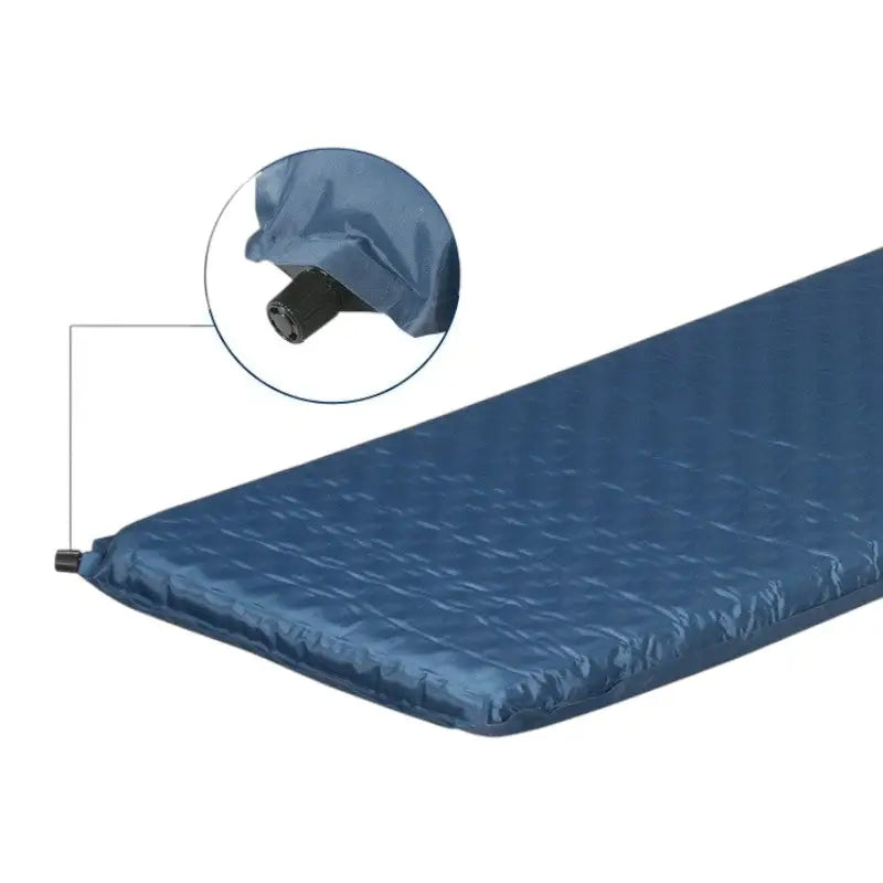 Selbstaufblasende Isomatte Blau 185x51x5