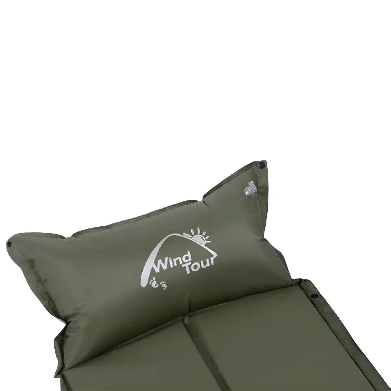 Campingmatte mit integriertem Kissen
