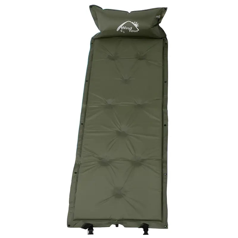 Campingmatte mit integriertem Kissen