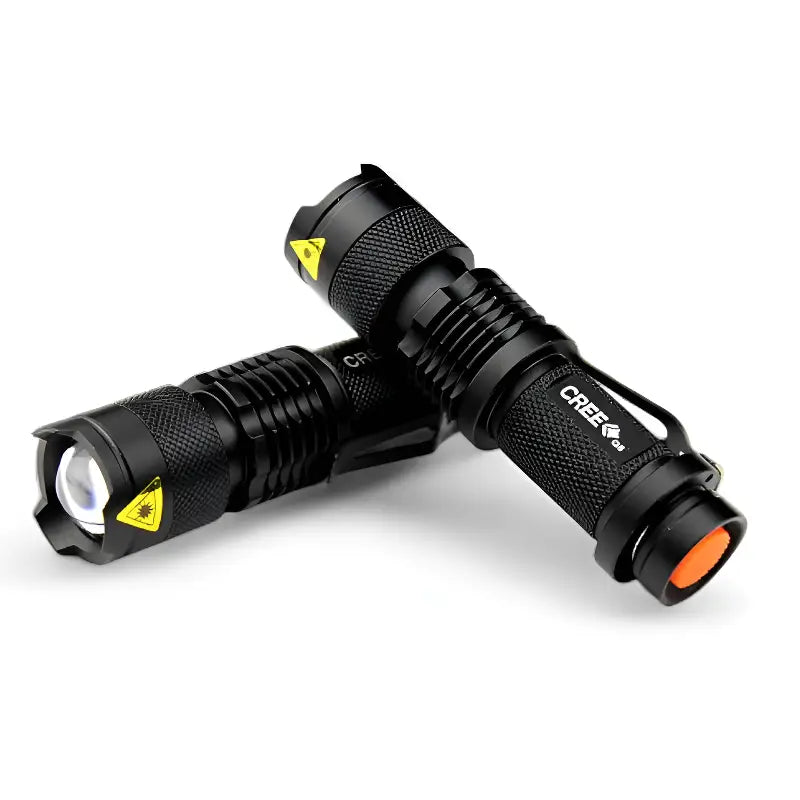 Mini LED-Taschenlampe Zoom Aufladbar