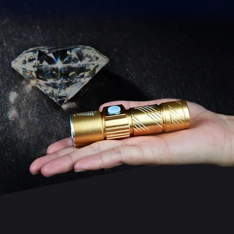 Mini-Taschenlampe Aufladbar USB