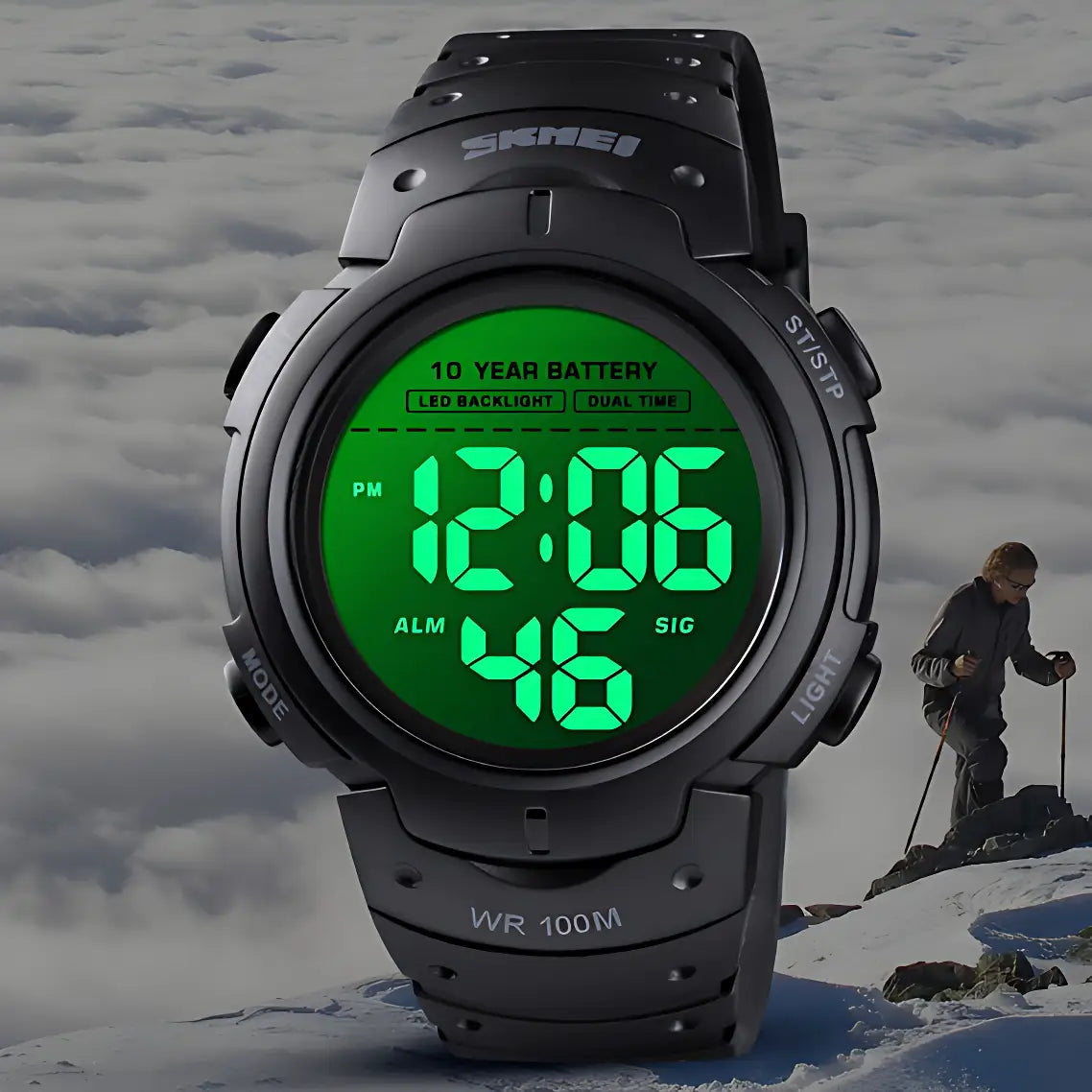 Chronometer-Uhr Wandern