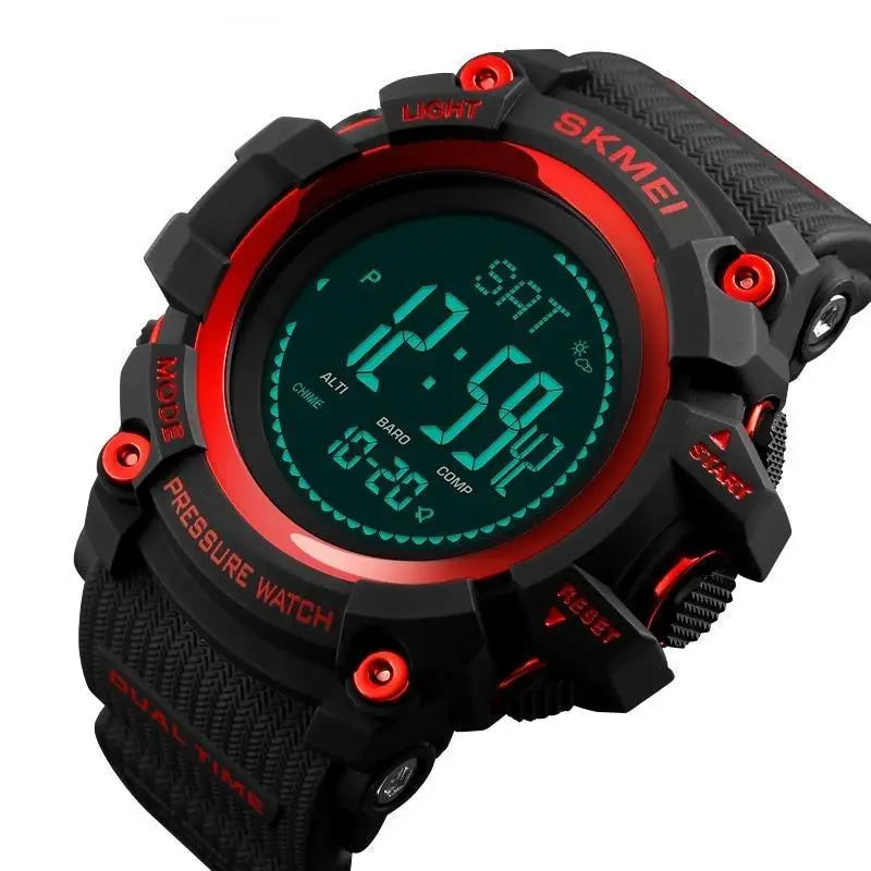 Sportuhr Herren Militär mit Barometer und Kompass