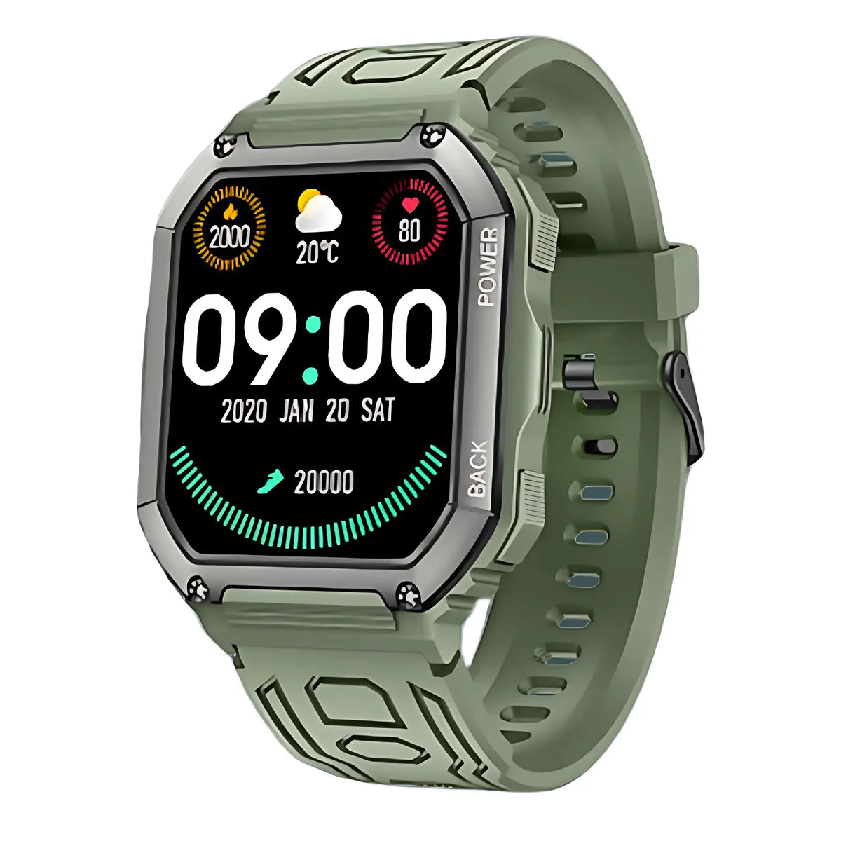 Wanderuhr Touchscreen