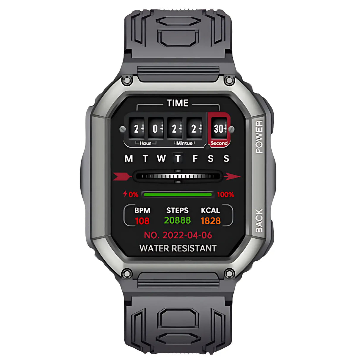 Wanderuhr Touchscreen