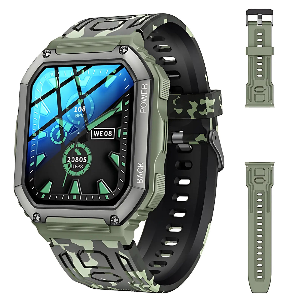 Wanderuhr Touchscreen