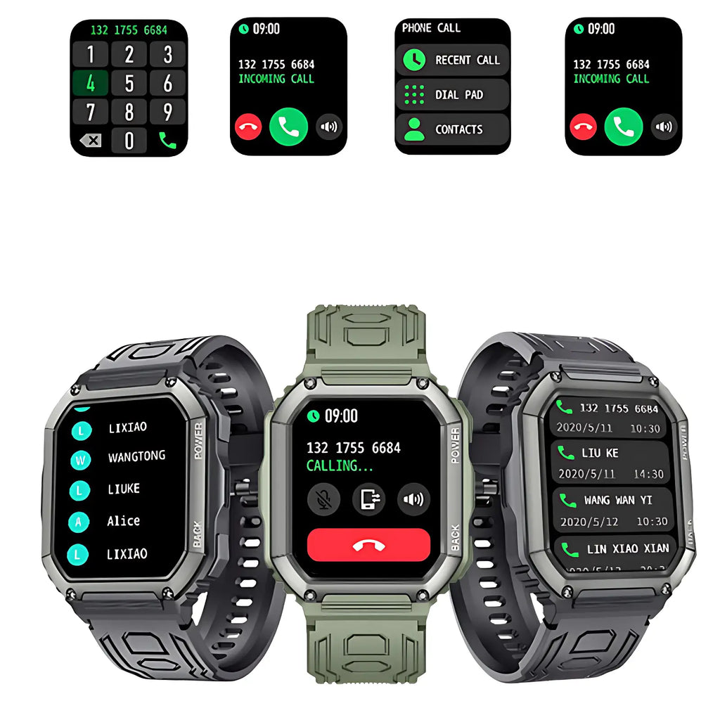 Wanderuhr Touchscreen