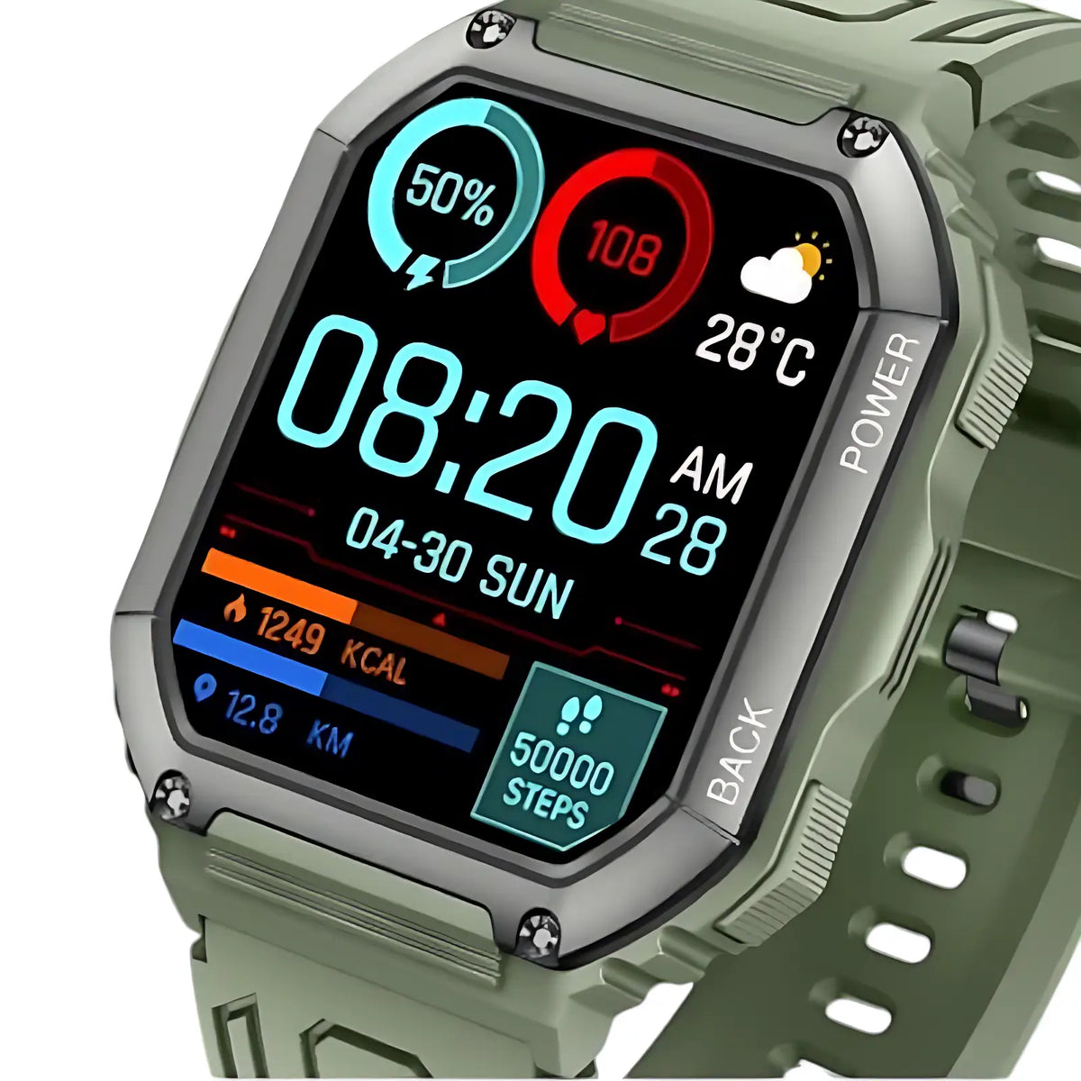 Wanderuhr Touchscreen