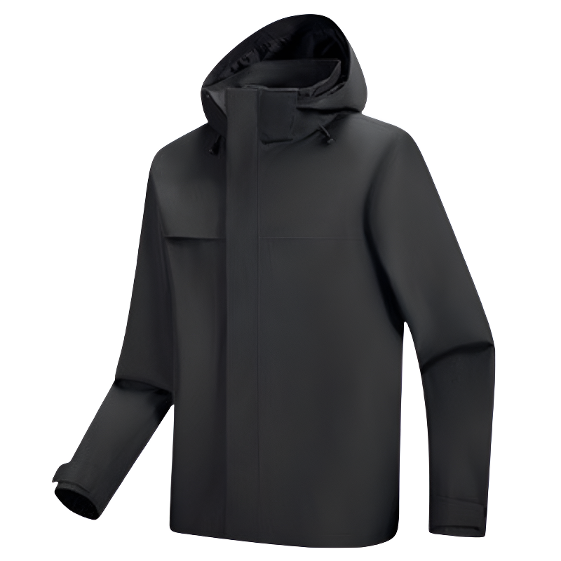 Regenjacke Wandern mit versiegelten Nähten