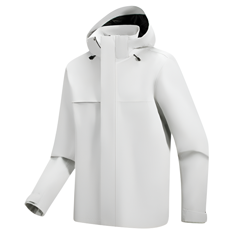 Regenjacke Wandern mit versiegelten Nähten