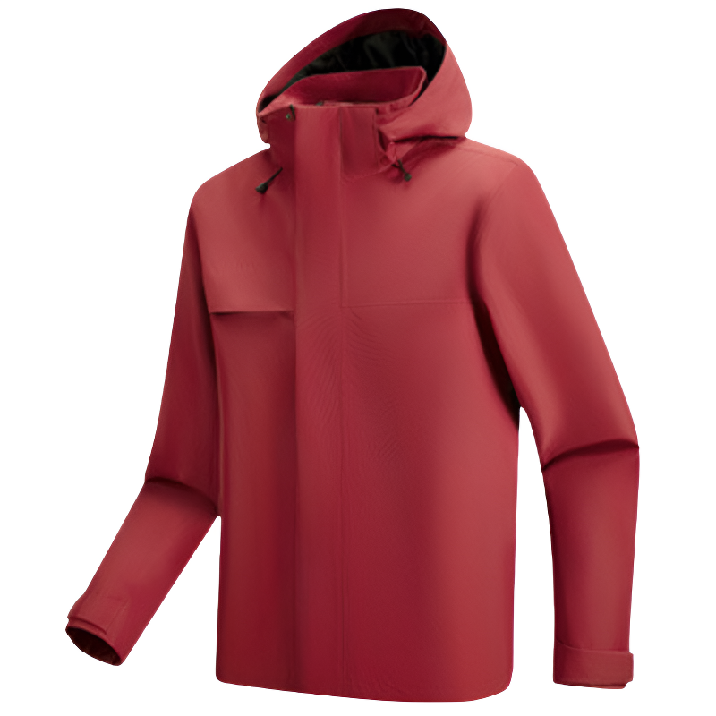 Regenjacke Wandern mit versiegelten Nähten