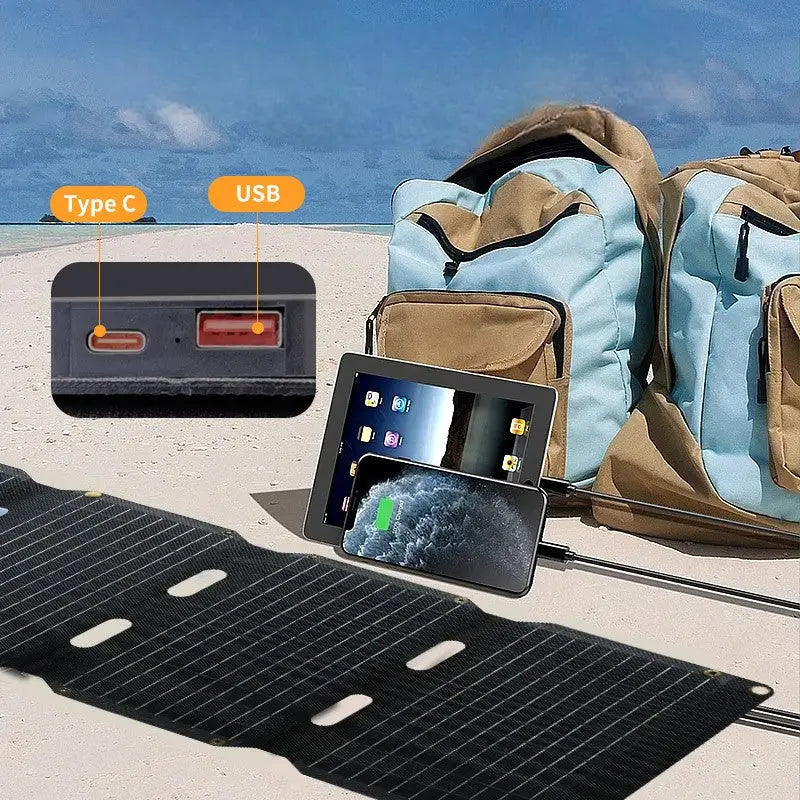 Solarpanel Autonomie Wandern Leicht