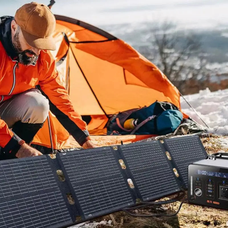 Solarpanel Autonomie Wandern Leicht