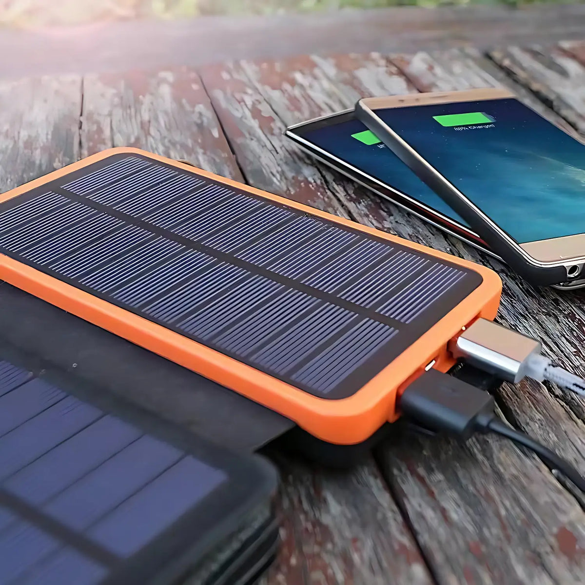 Tragbares Solarpanel Wandern