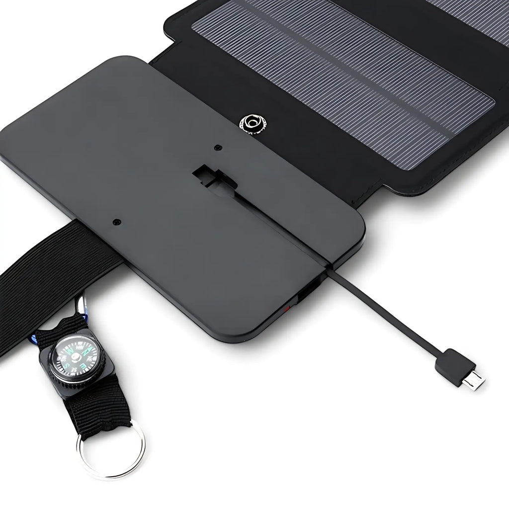Solarpanel für Wanderungen