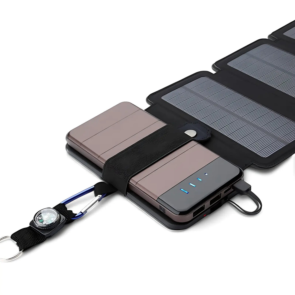 Solarpanel für Wanderungen
