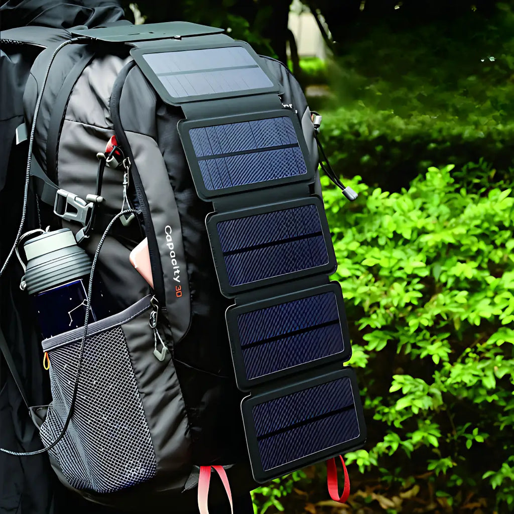 Solarpanel für Wanderungen