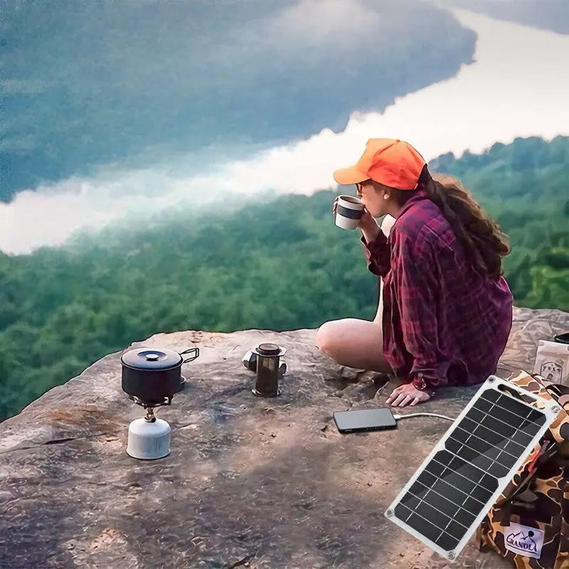 Solar-Panel Wandern Doppel-USB