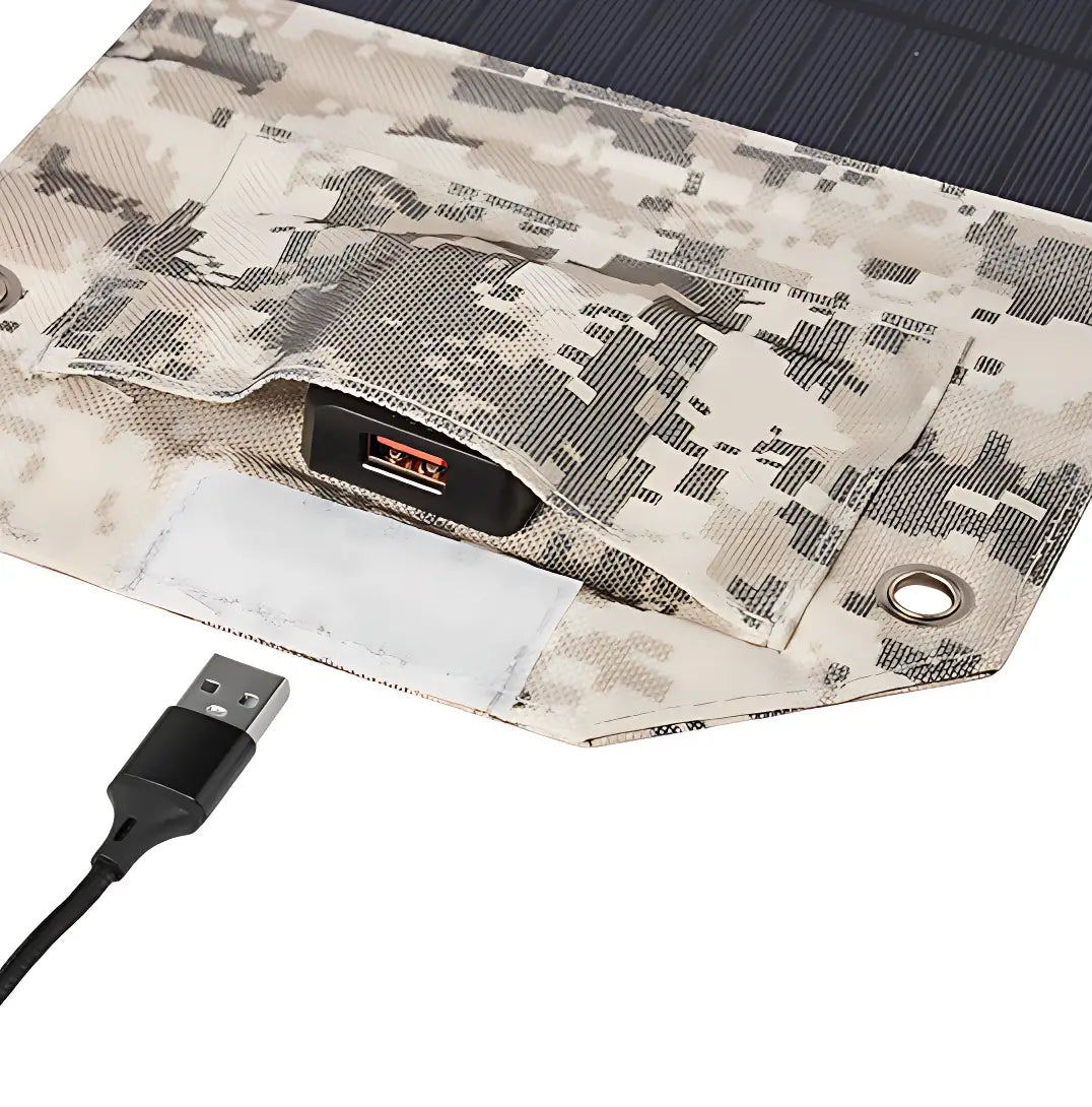 Solarpanel Wandern