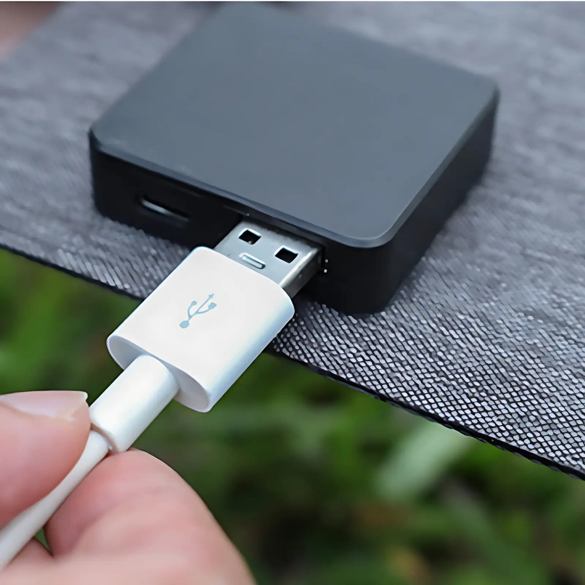 Solarpanel Outdoor Wandern