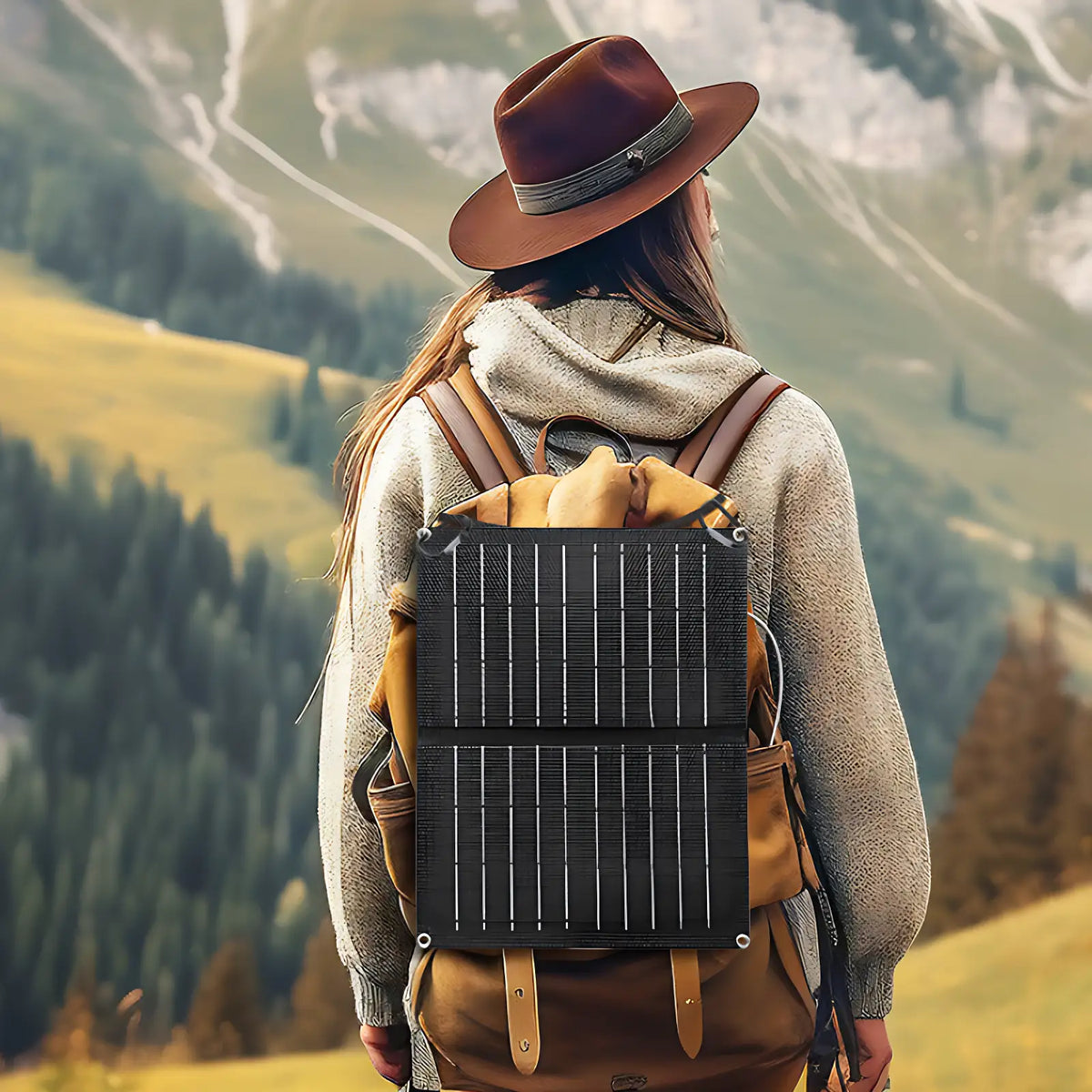 Solarpanel Outdoor Wandern