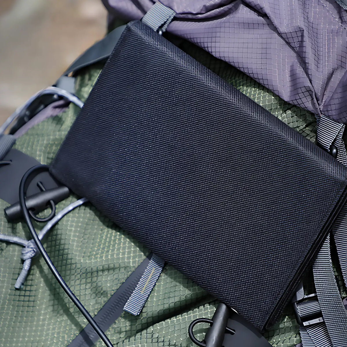 Solarpanel für Wanderrucksack