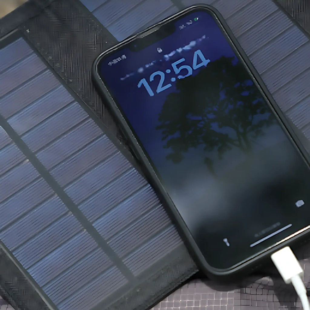 Solarpanel für Wanderrucksack