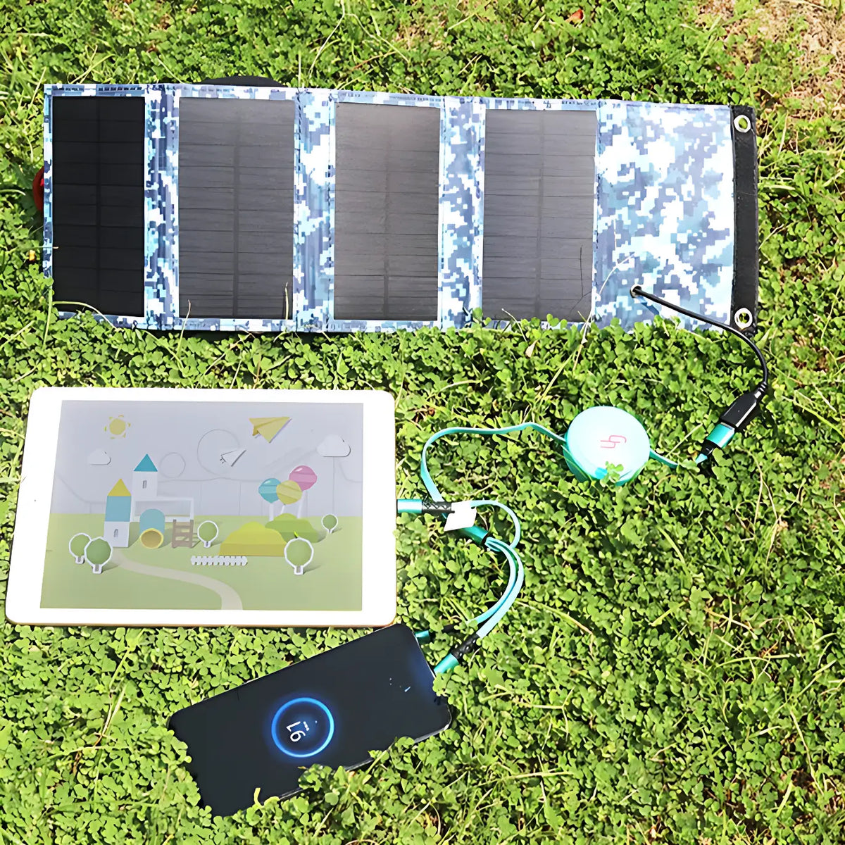 Ultraleichtes Solar-Panel Wandern