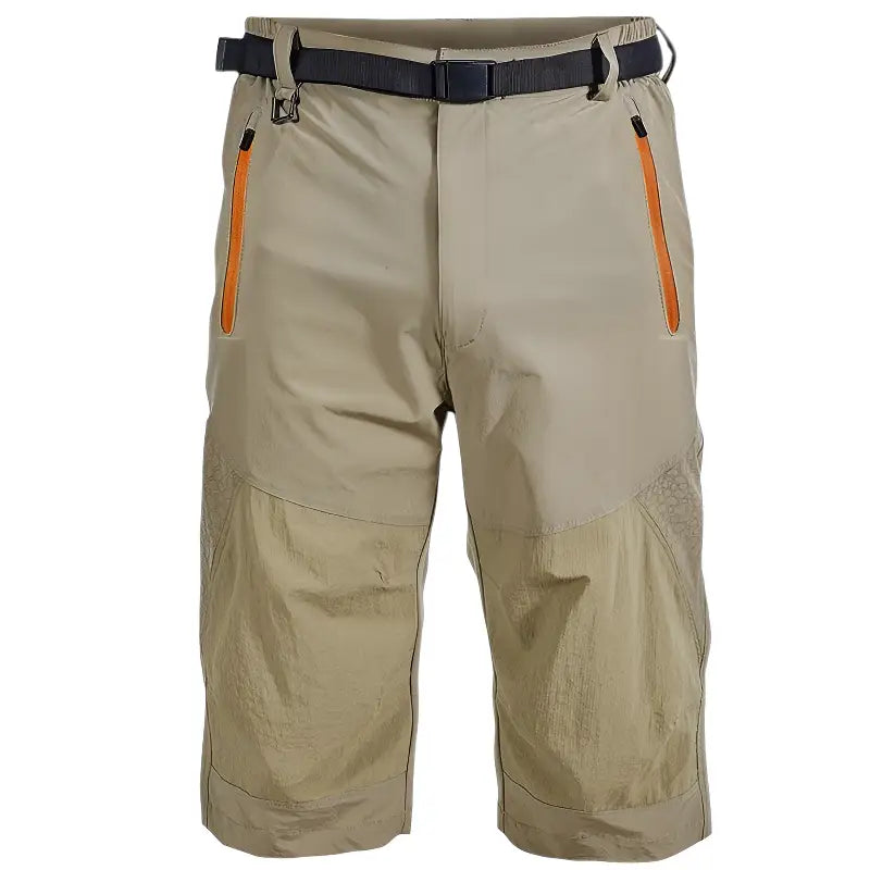 Trekkinghose Herren 3 4 in Khaki