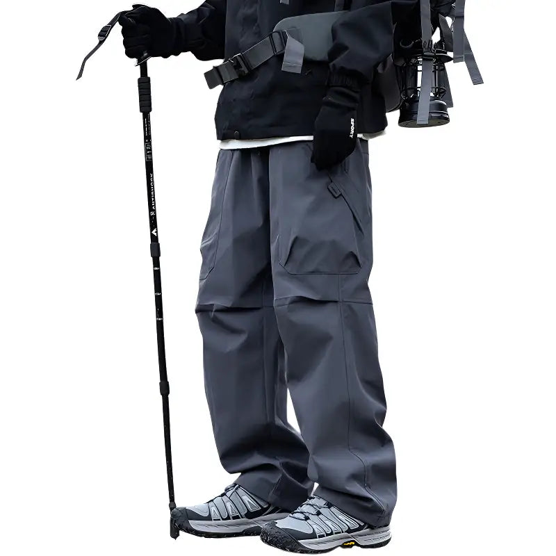 Cargo Trekkinghose Herren - Verschluss-Detail