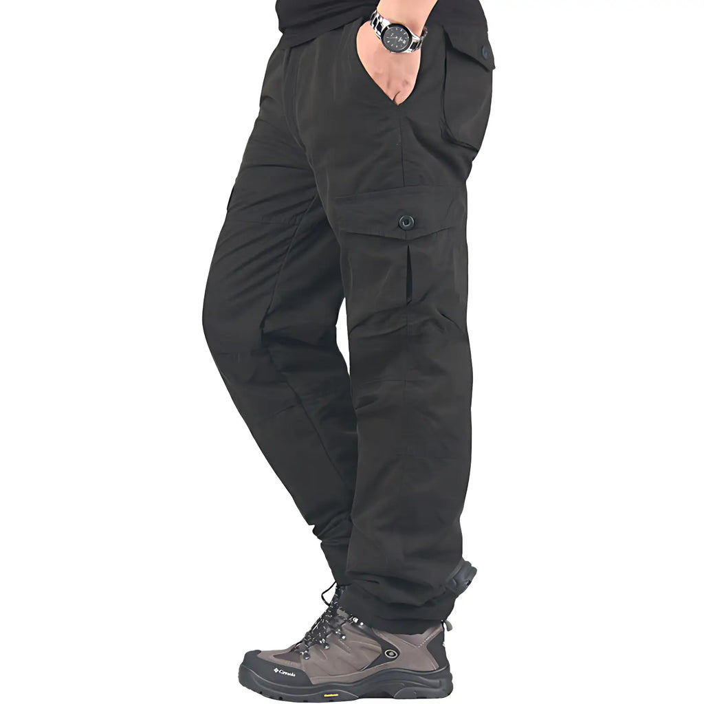 Outdoor Trekkinghose Herren in Schwarz