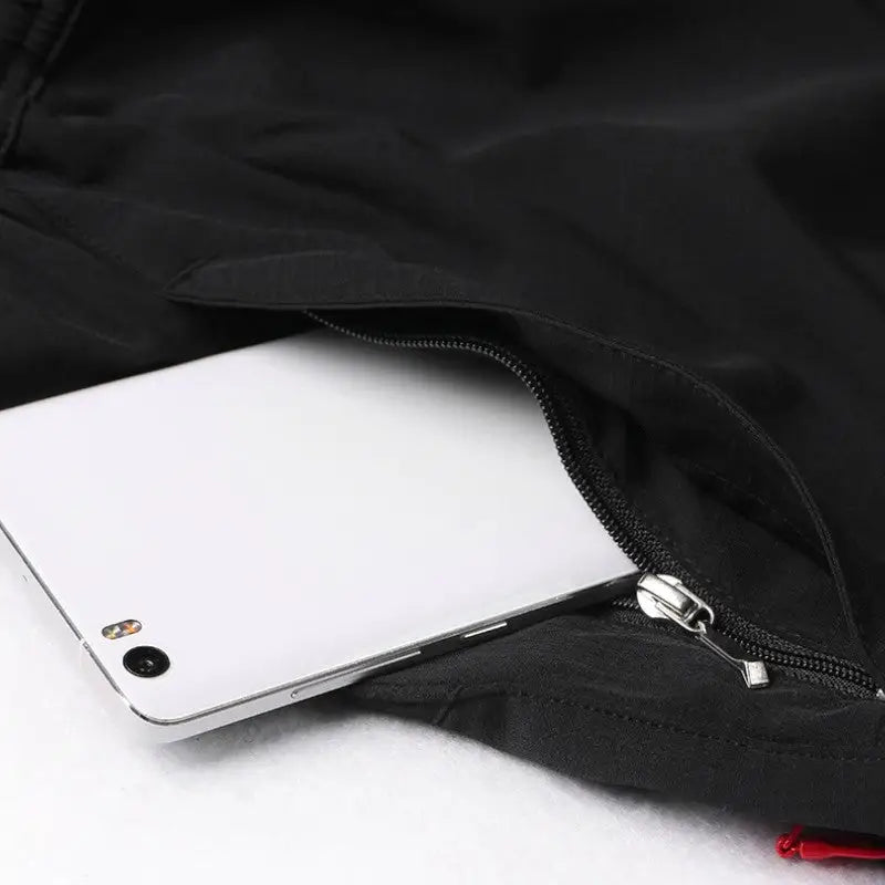 Wanderhose Herren Schwarz