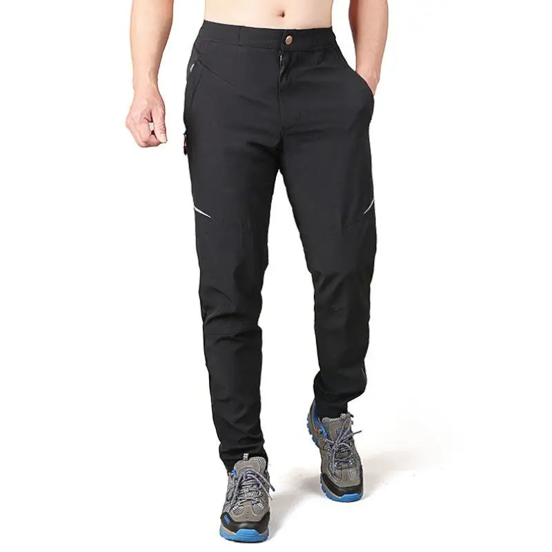Wanderhose Herren Schwarz