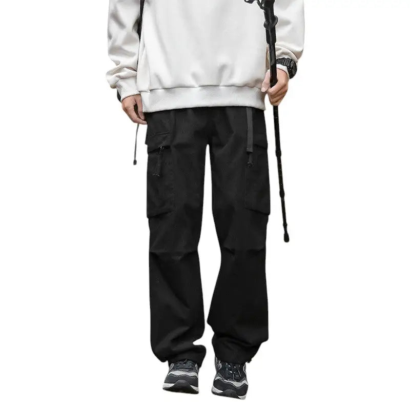 Trekkinghose Baumwolle Herren in Schwarz