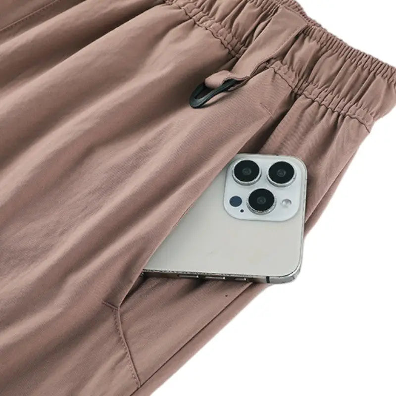 Softshell Trekkinghose Damen - Innenansicht