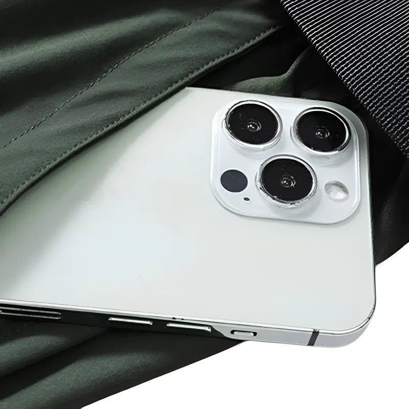 Trekkinghose Herren Grün - Verschluss-Detail