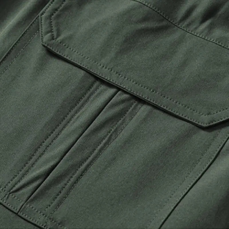 Trekkinghose Herren Grün - Frontalansicht