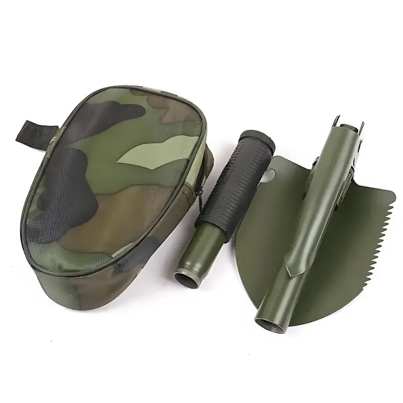 Klappbare Militär-Schaufel mit Spitzhacke