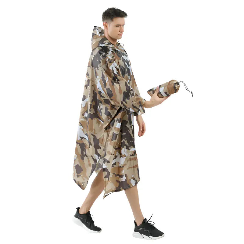 Poncho camouflage