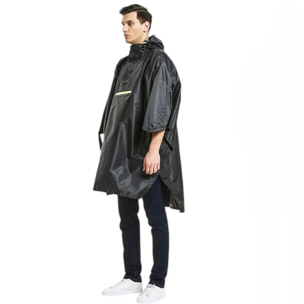 Poncho chasse orange
