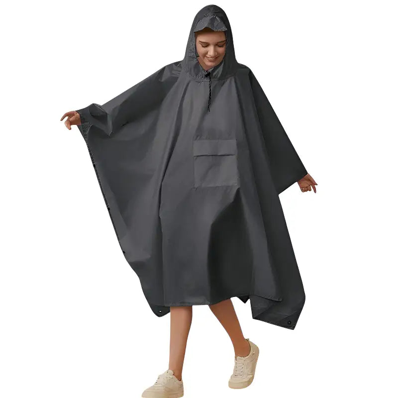 Ärmellose Wanderponcho