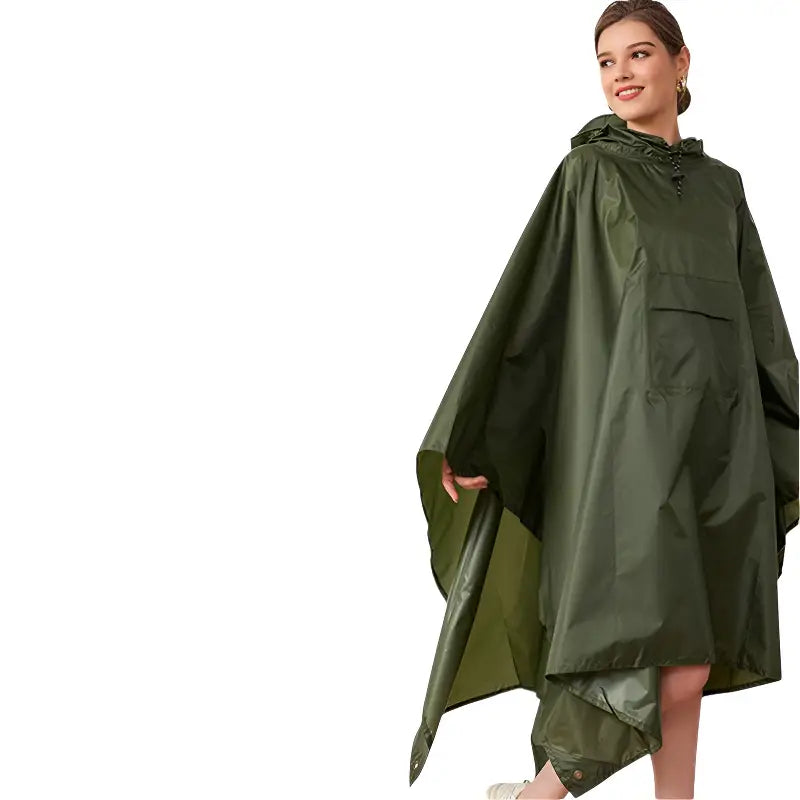 Ärmellose Wanderponcho