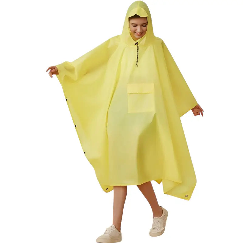 Ärmellose Wanderponcho