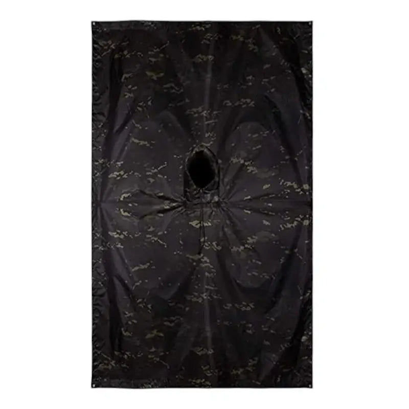 Poncho Schwarz Wasserdicht Wandern