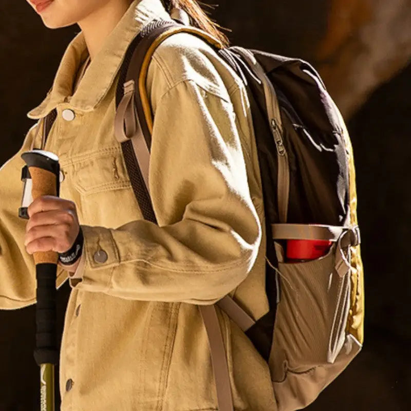 Wanderrucksack Damen 20 Liter - im Einsatz