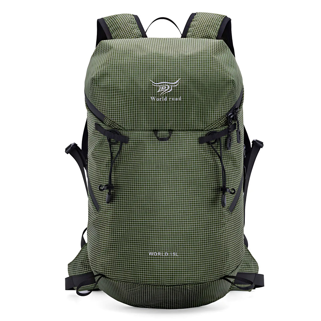 Kleiner Wanderrucksack Damen in Grün