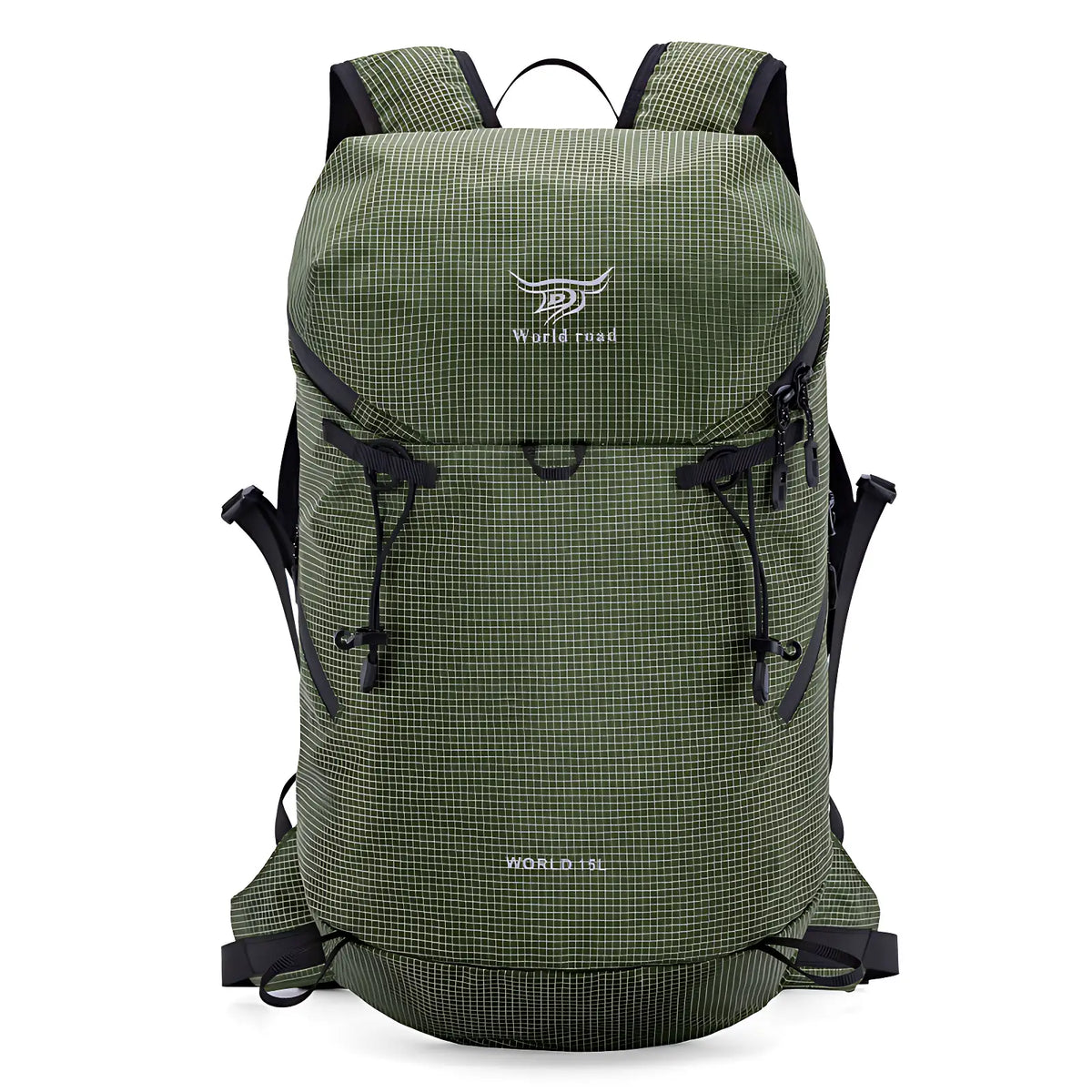 Kleiner Wanderrucksack Damen in Grün