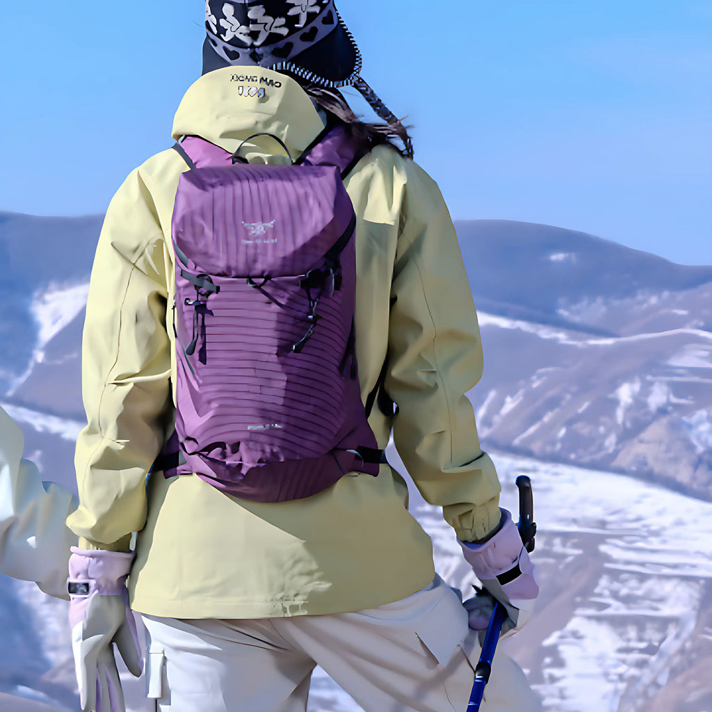 Kleiner Wanderrucksack Damen - Innenansicht