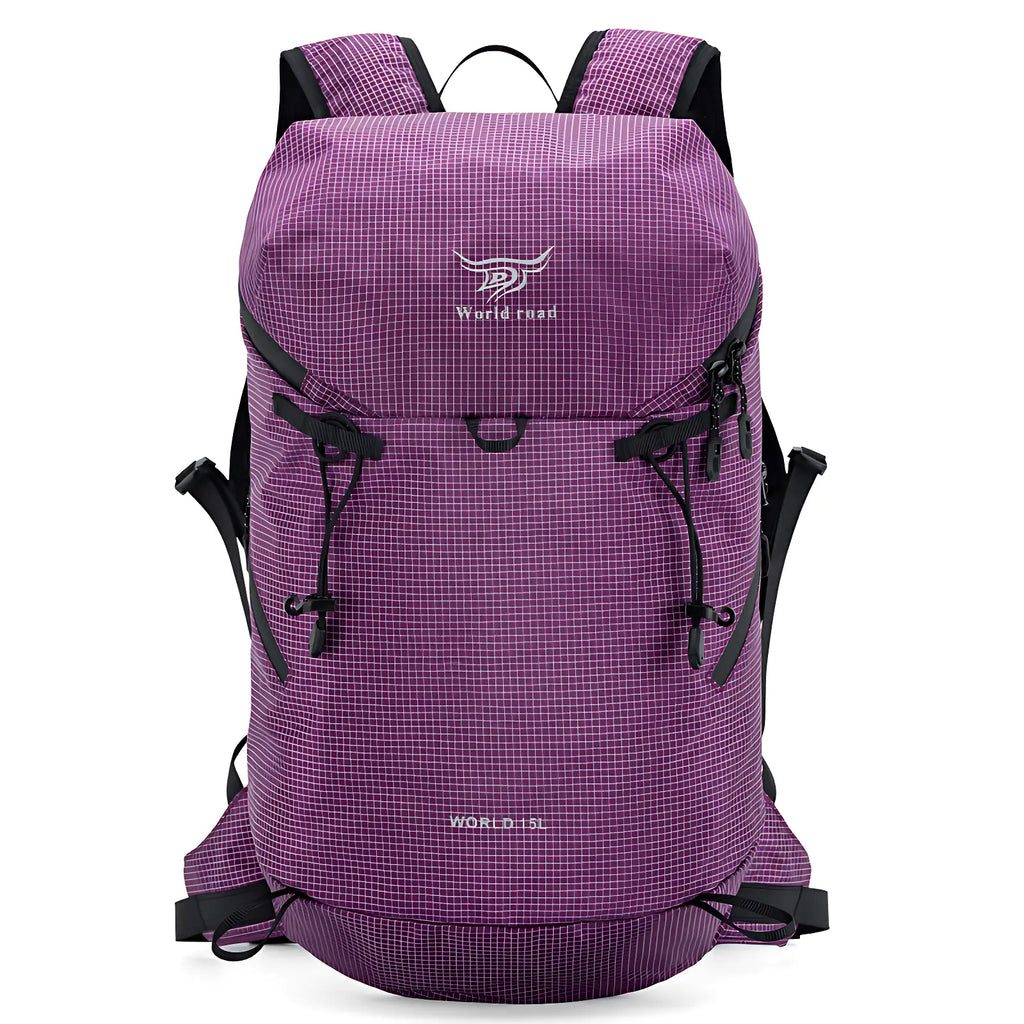 Kleiner Wanderrucksack Damen in Lila