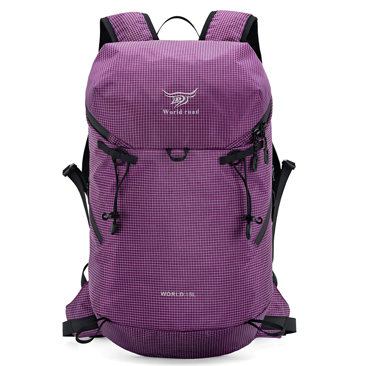 Kleiner Wanderrucksack Damen in Lila